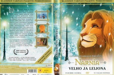 DVD: Narnia velho ja leijona ( piirretty )