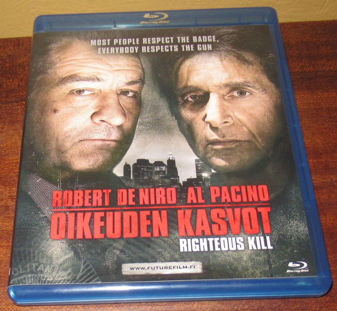 Oikeuden kasvot Blu-ray Disk trilleri, jännitys, toiminta