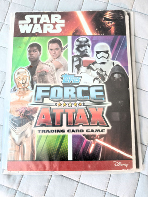Star Wars keräilykansio 2010-luvulta 197 korttia