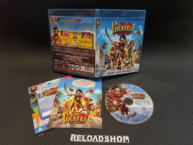 The Pirates! Band of Misfits (2012) BLU-RAY
