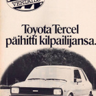 Esite Toyota Tercel 1980 + TM koeajo eripainos - pikkukuva 2