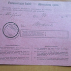 1916 Vaasa sens postiennakko Alajärven nimismiehelle - pikkukuva 2