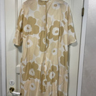 Marimekko uusi kupro/viskoosi Logn pieni Unikko mekko 42 - pikkukuva 2