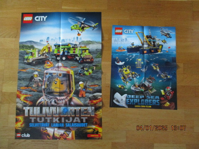 LEGO JULISTEET (5 KPL)