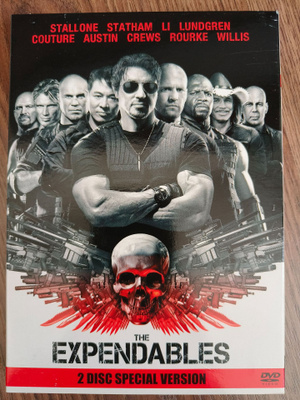 DVD: EXPENDABLES (Slip cover) (Suomijulkaisu)