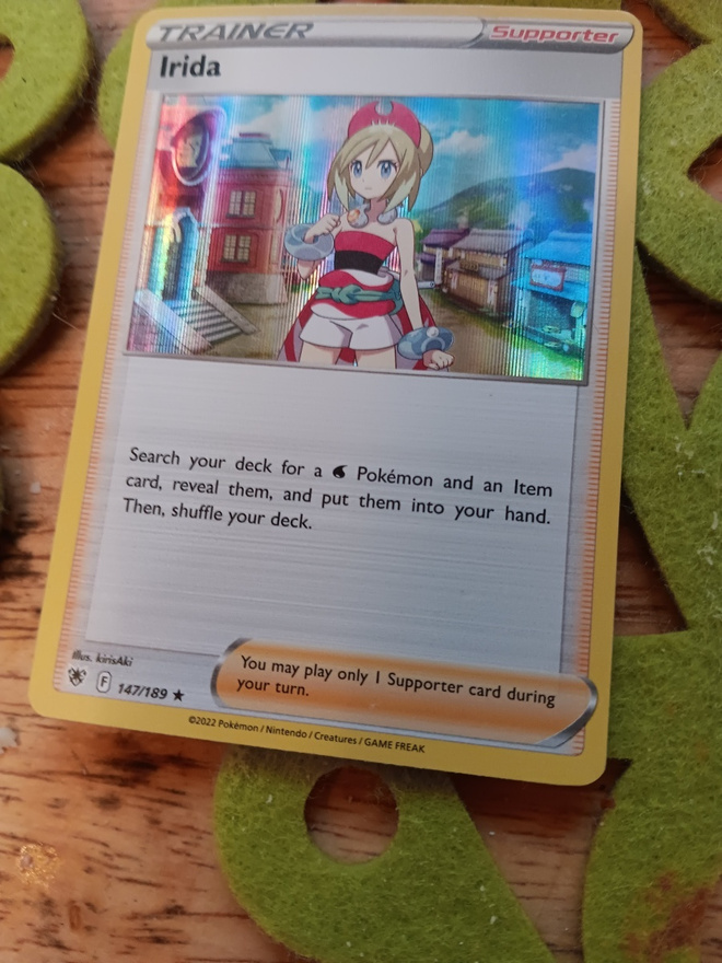 (147/189) Irida – Holo RARE – Astral Radiance card