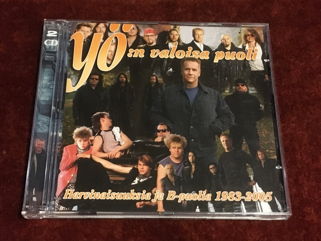 YÖ - YÖN VALOISA PUOLU - 2CD harvinaisuuksia ja v-puolia