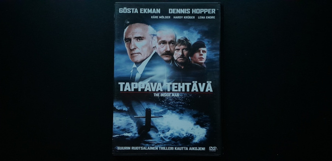 DVD: Tappava Tehtävä / The Inside Man (Dennis Hopper 1984)