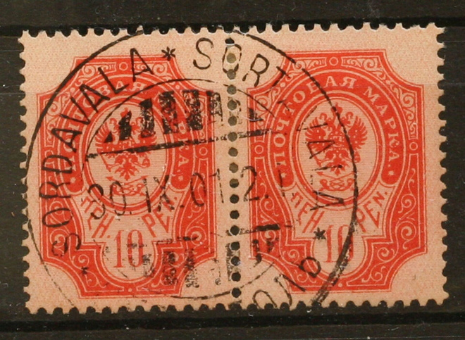 # 23895 # Sordavala 30.IX.01 - M-01 10p pari