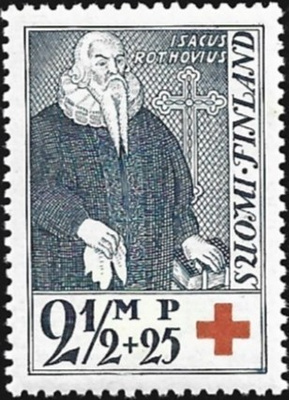 1933 Punainen Risti 2 ½ mk + 25 p **  LaPe 183