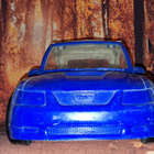 Barbie Ford Mustang auto (2000), huonokuntoinen varaosiksi - pikkukuva 3