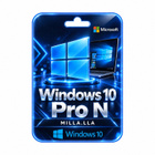 Windows 10 Pro N Retail-tuoteavain 1 PC, kertaostos - pikkukuva 1