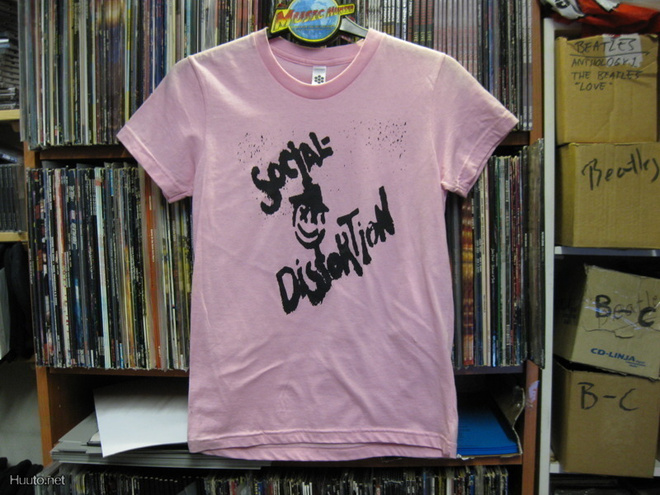 SOCIAL DISTORTION T-PAITA-GIRLY-M-UUSI