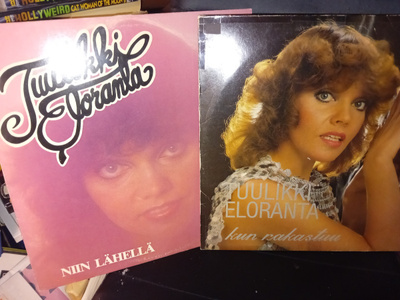 2 kpl LP Tuulikki Eloranta  ( SIS POSTIKULU )