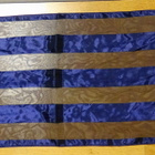 Kaunis huivi, tumman violetti ja musta, 150x33cm, UUSI - pikkukuva 2
