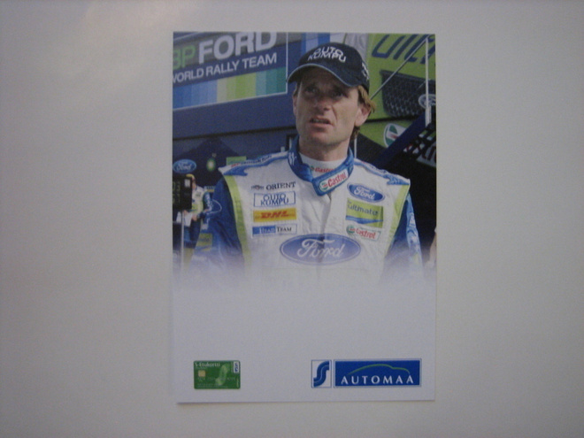 Ford rallikortti 21 A: Ford Focus / Marcus Grönholm