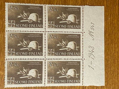 KANSANAPU 2,50MK NUMERO KUUSILO**