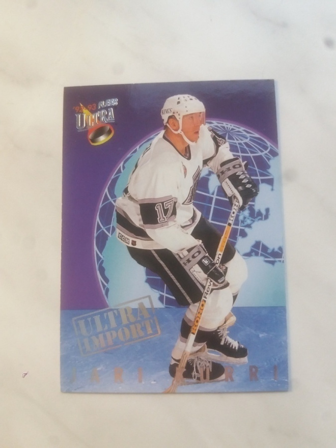 1992-93 Ultra Import #11of25 Jari Kurri