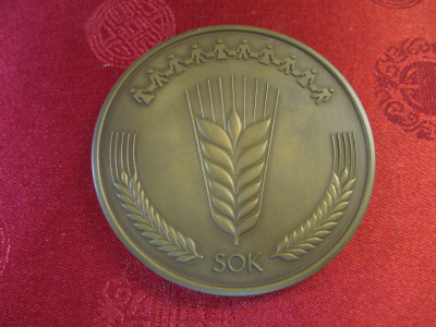 SOK mitali 1976 /Torsti Penttinen 1961.