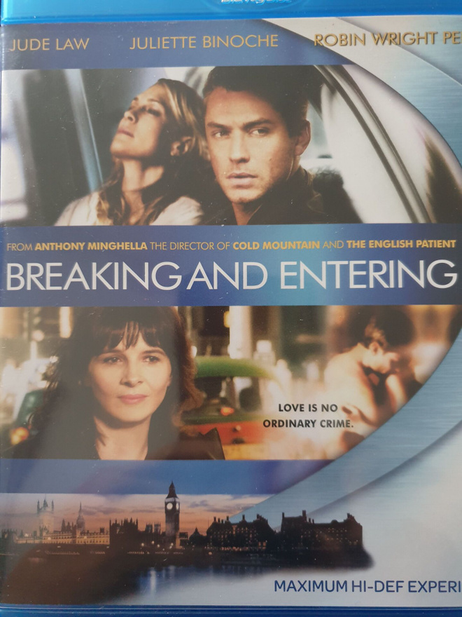 Breaking and entering BLU-RAY Juliette Binoche Jude Law