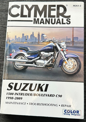 Clymer M261-2 Suzuki 1500 Intruder 1998 - 2009 korjausopas