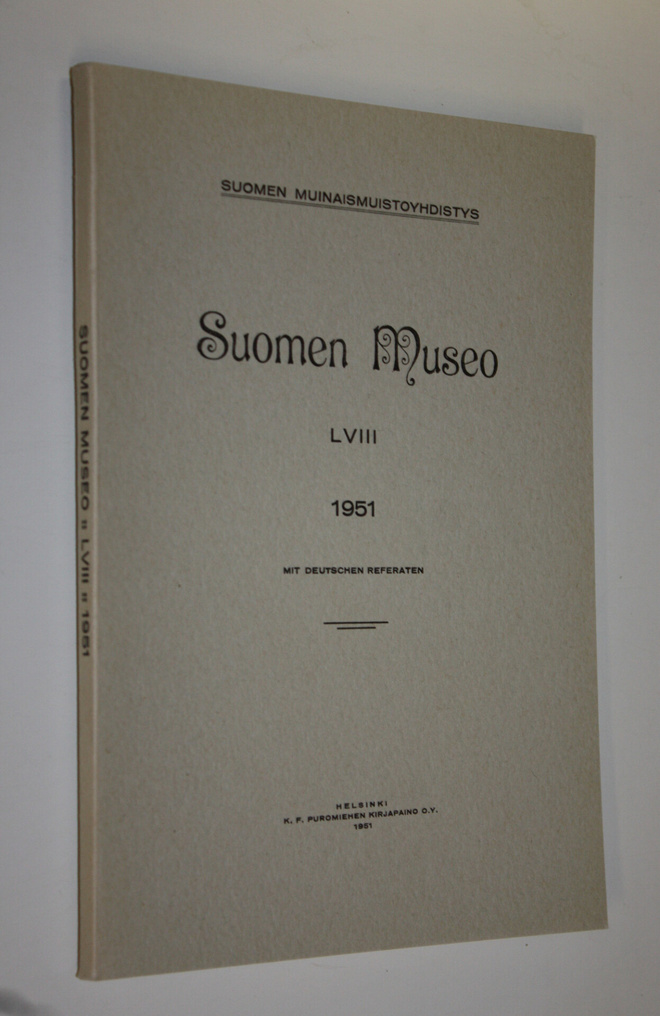 Suomen museo LVIII 1951