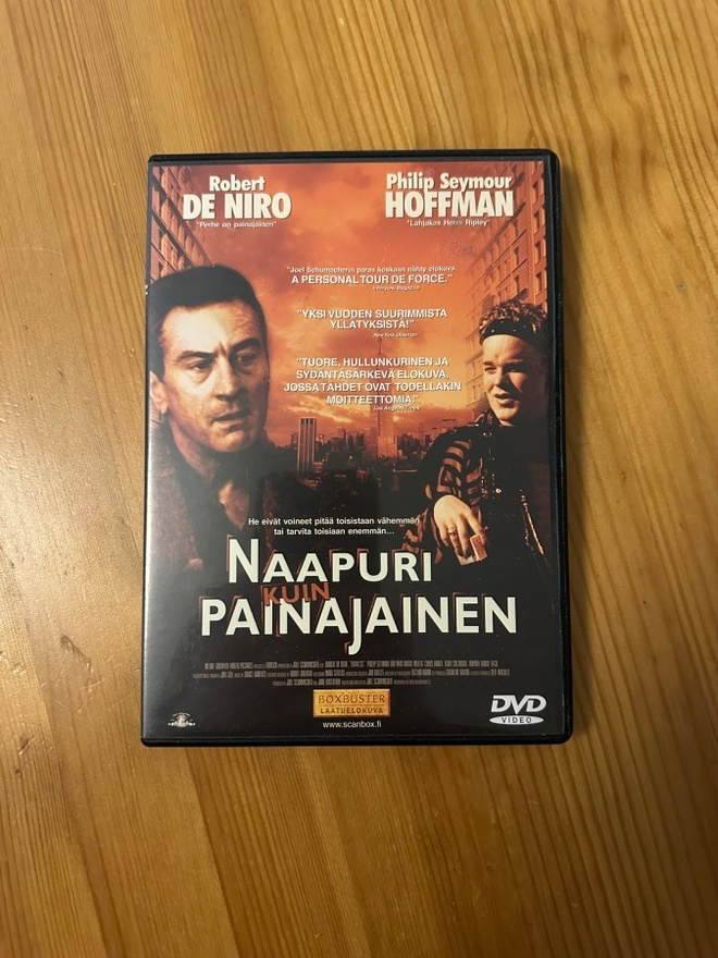 Naapuri kuin painajainen  DVD