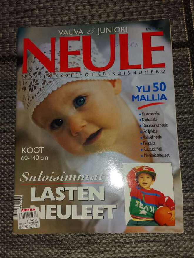 Vauva & juniori neule 1994