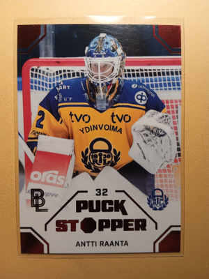 Antti Raanta Lukko 26-27 Blueline Puck Stopper RED /40