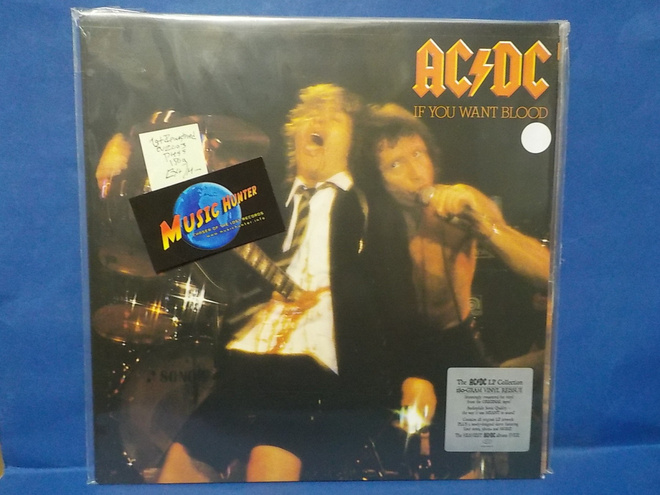 AC/DC - IF YOU WANT BLOOD EX+/M- EU 2003 PRESS LP