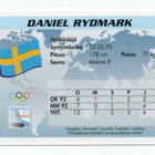 Keräilysarja 1994 Jääkiekko n:o 66 DANIEL RYDMARK - pikkukuva 2