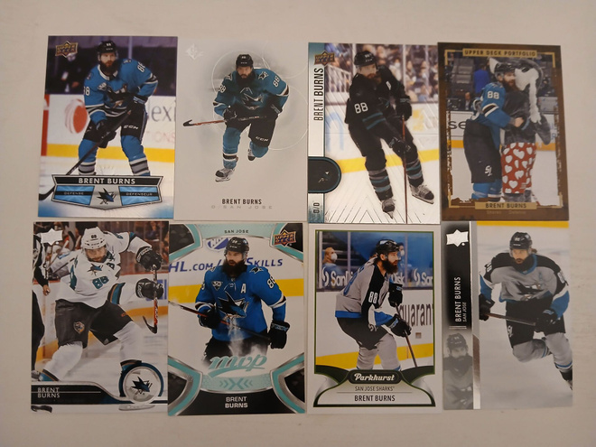 Brent Burns x 8kpl / San Jose Sharks