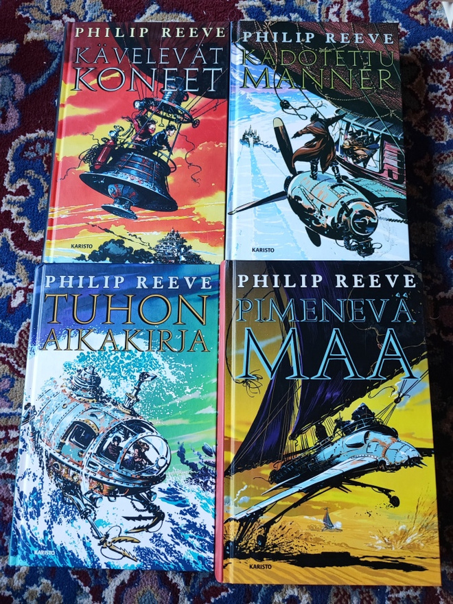 Philip Reeve Kulkukaupunkien kronikka