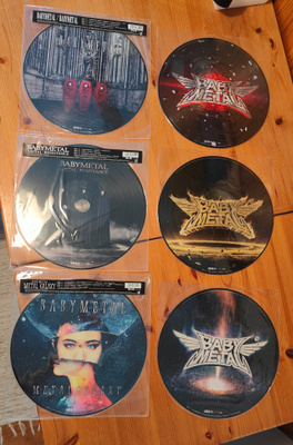 Babymetal picture disc kuvalevy setti, sisältää postikulut