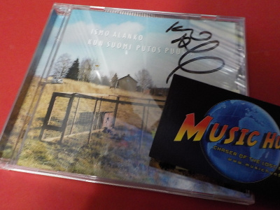 ISMO ALANKO - KUN SUOMI PUTOS PUUSTA CD NIMMARILLA