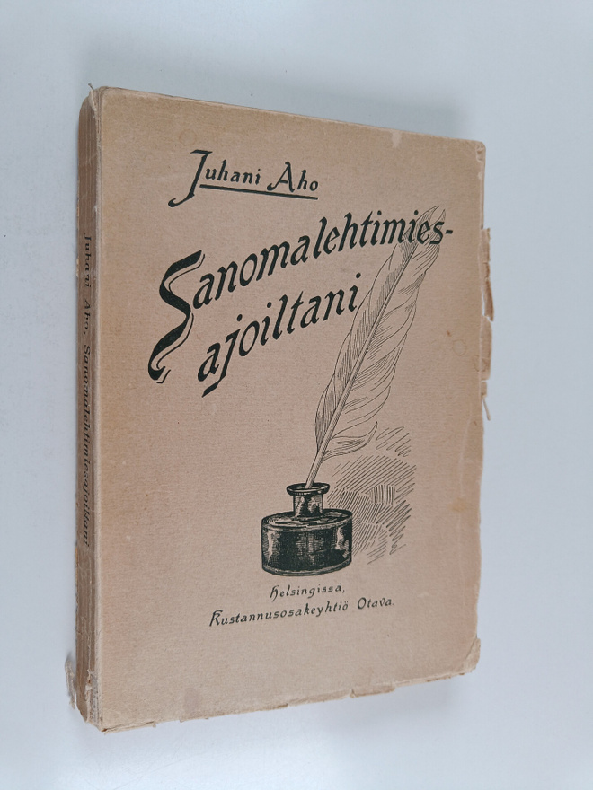 Juhani Aho : Sanomalehtimiesajoiltani
