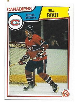 1983-84 OPC #196 Bill Root Montreal Canadiens