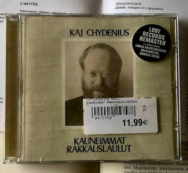Kaj Chydenius - Kauneimmat rakkauslaulut (CD)