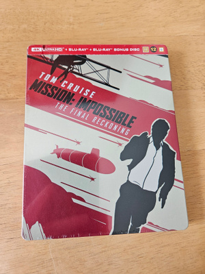 Mission: Impossible: The Final Reckoning (4K UHD + BD, uusi)