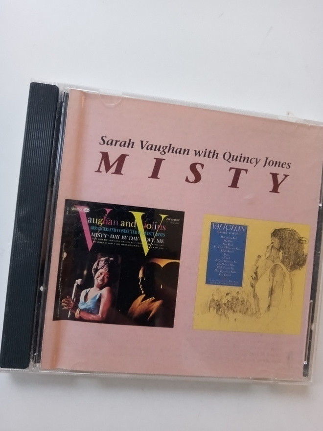 CD Sarah Vaughan with Quincy Jones - Misty (Sis.postikulut )