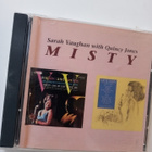CD Sarah Vaughan with Quincy Jones - Misty (Sis.postikulut ) - pikkukuva 1