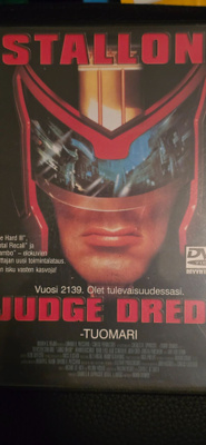 Judge Dredd - Tuomari (1995) DVD | HARVINAINEN Finnkino/SC