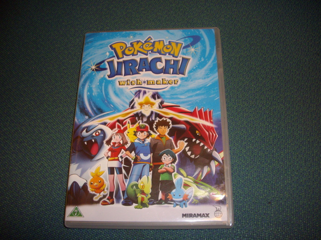Pokemon - Jirachi wishmaker - Toiveentäyttäjä DVD *Sis.pk:t