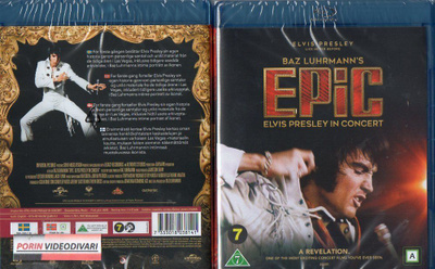 (UUTUUS) Epic Elvis Presley In Concert (60 000) UUSI -FI- BL