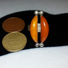 Vintage, Meripihka, sormus, Honey EGG YOLK Amber, - pikkukuva 2