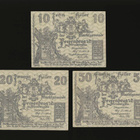 Itävalta Notgeld 10, 20, 50 Heller, Persenbeug 1920 - pikkukuva 2