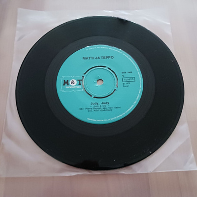 Matti Ja Teppo – Judy Judy 7" orig 1976 uusi mint!!!