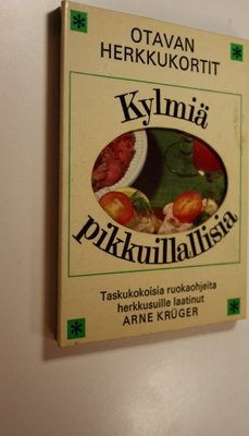 Arne Kruger : Kylmiä pikkuillallisia - Otavan herkkukortit