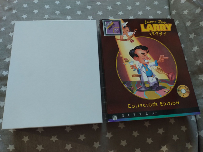 Leisure Suit Larry 1,2,3,5,6 collector's edition BIG BOX (PC