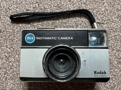 Kodak 155X Instamatic Camera / 126-filmin kamera